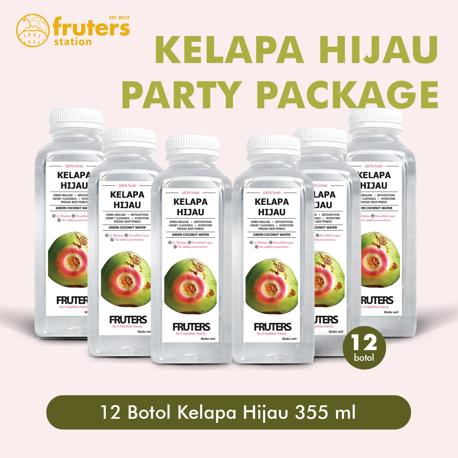 Kelapa Hijau Party Package 355ml